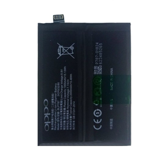 Battery BLP787 for Oppo Reno4 Pro/Reno4 Pro 5G 2020 4000mAh